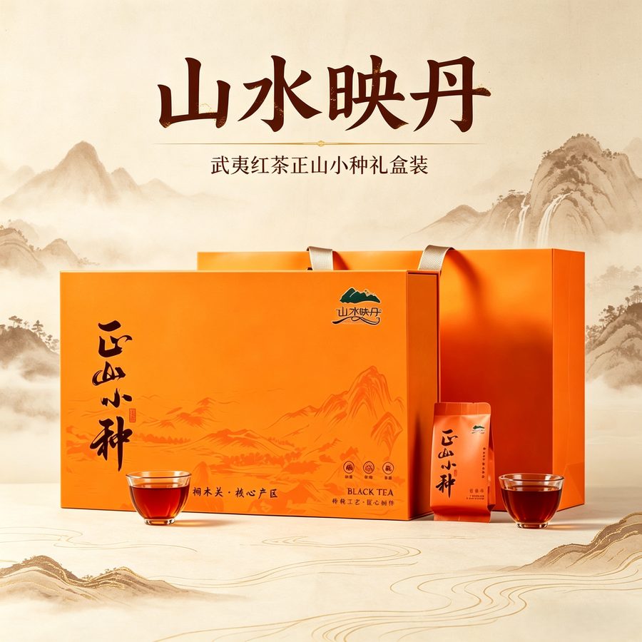 正山小种红茶茶叶正品桐木关自己喝小包装袋礼盒装茶叶